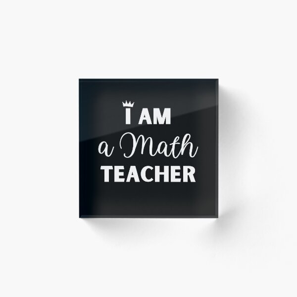 Artikelvorschau, Ich bin Mathelehrer entworfen und verkauft von MathVerge.