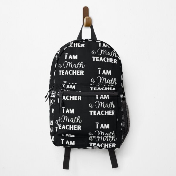 Item preview, I am a Math Teacher designed and sold by MathVerge.
