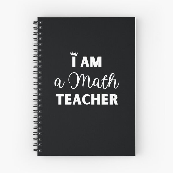 Item preview, I am a Math Teacher designed and sold by MathVerge.