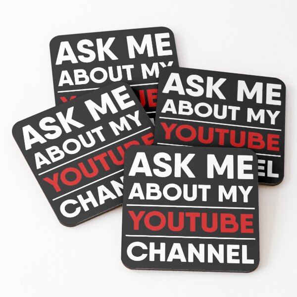 Item preview, Ask Me About My Youtube Channel Funny Youtube design White designed and sold by RiciPaneto.