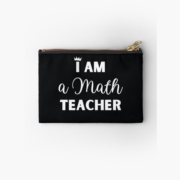 Item preview, I am a Math Teacher designed and sold by MathVerge.