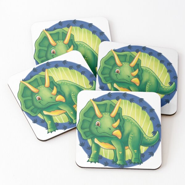 Item preview, Triceratops Baby Dinosaur Art designed and sold by iHeartDinosaurs.