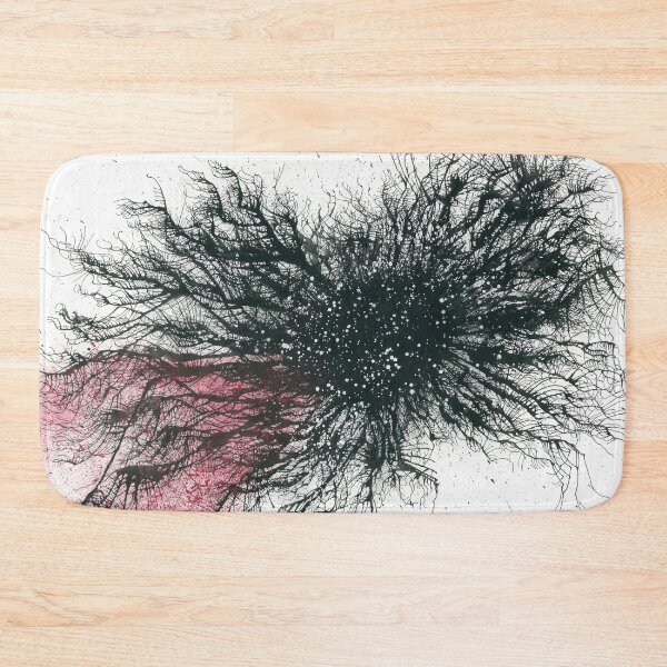 Item preview, Black Hole Cosmology #675 Bold Unique New Age 5D Original Hand-painted OOAK Abstract Painting In Red Black And White Inspired By Brain Cells Neurons Neuroscience Biology Free Energy Universe Space Art designed and sold by Rainbow Artist Orlando L.