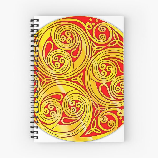 Item preview, Gold triskelle design 2 red fill designed and sold by Donkjonk.