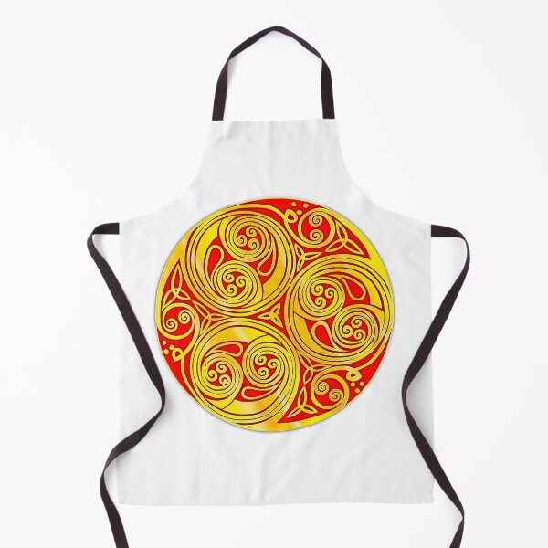 Item preview, Gold triskelle design 2 red fill designed and sold by Donkjonk.