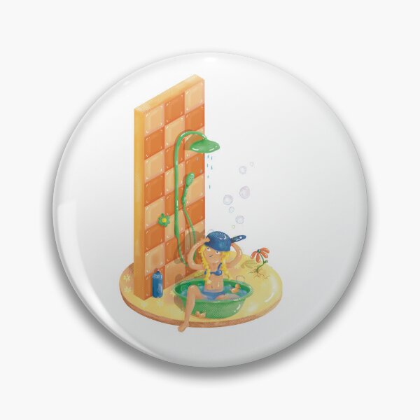 Item preview, Little girl taking a shower designed and sold by Tangmolody23.