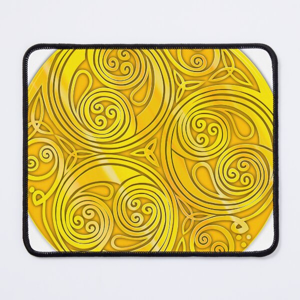Item preview, Gold triskelle design 2 orange fill designed and sold by Donkjonk.