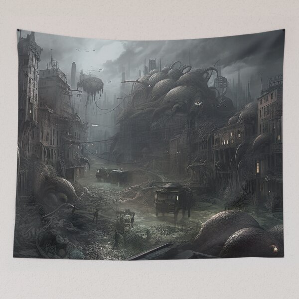 Item preview, Twisted City of Monstrosities designed and sold by PrintCove.