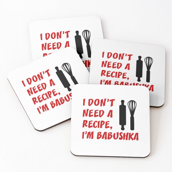 Item preview, Don't Need Recipe Babushka Russian Grandmother designed and sold by jaycartoonist.