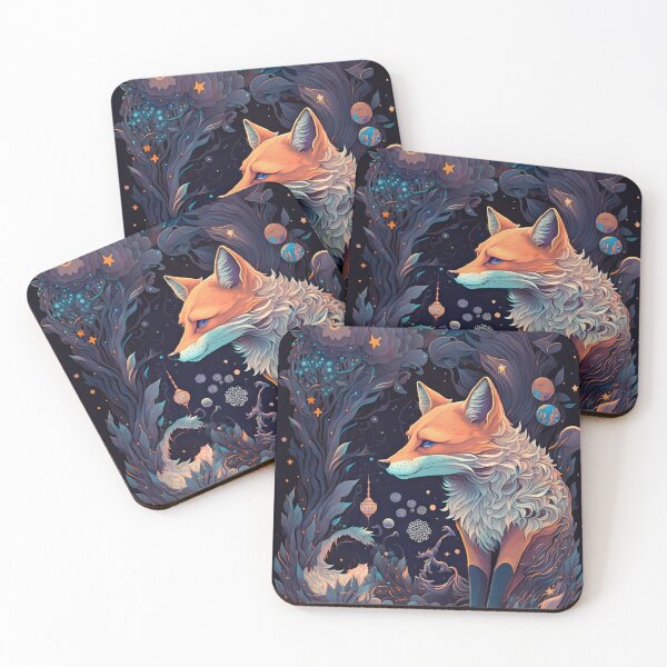Item preview, Cosmic Fox designed and sold by OccultDreams.