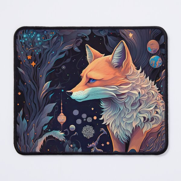 Item preview, Cosmic Fox designed and sold by OccultDreams.