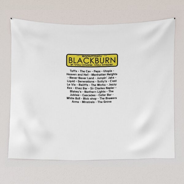 Item preview, BOOMTOWN - Blackburn venues designed and sold by mrmarkeden.