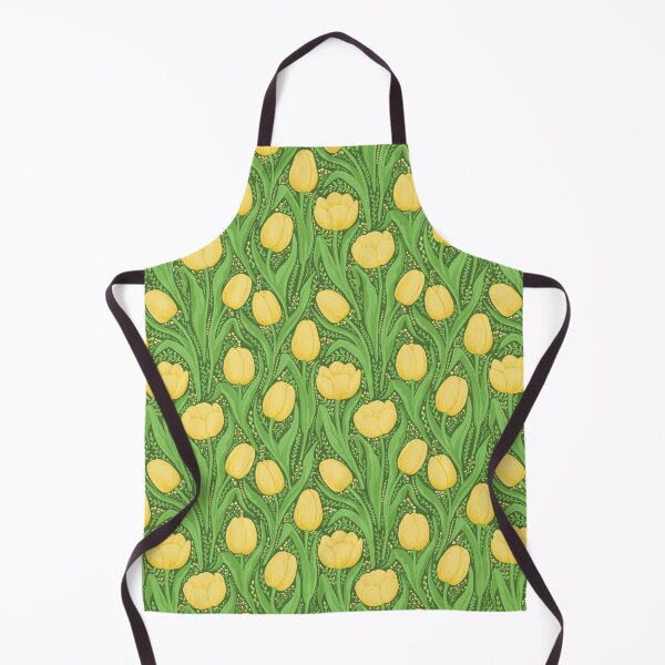 Item preview, Tulips in yellow and green designed and sold by Katerina Mitkova Kirilova.