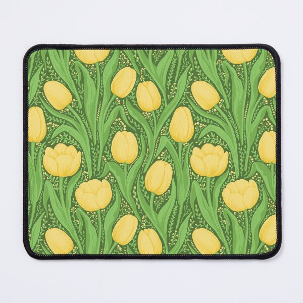 Item preview, Tulips in yellow and green designed and sold by Katerina Mitkova Kirilova.