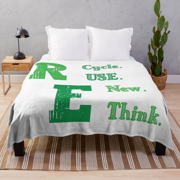 Item preview, Recycle Reuse Renew Rethink Crisis designed and sold by YomaYoo.