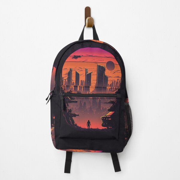 Item preview, 80s Retro Cyberpunk City designed and sold by RESToRAPTOR.