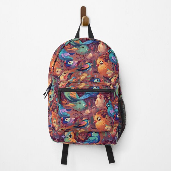 Item preview, Everybirdy Colorful Birds Pattern designed and sold by Pixel Playground.