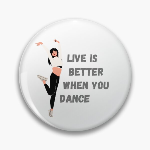 Aperçu de l'œuvre Live is better when you dance  créée et vendue par Andalousse21.