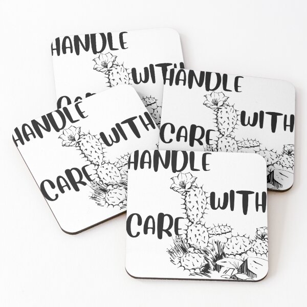 Item preview, "Handle with Care: A Cactus Design for Those Who Need Their Space" designed and sold by RedArtG09.