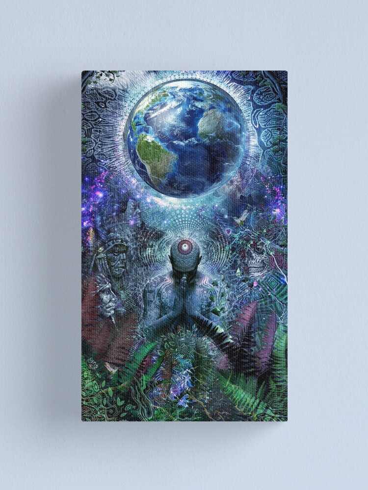 Alternate view of Gratitude For The Earth And Sky Canvas Print