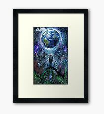 Gratitude For The Earth And Sky Framed Print