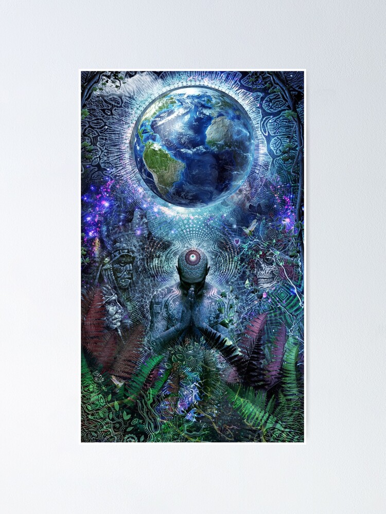 Alternate view of Gratitude For The Earth And Sky Poster