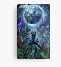 Gratitude For The Earth And Sky Metal Print