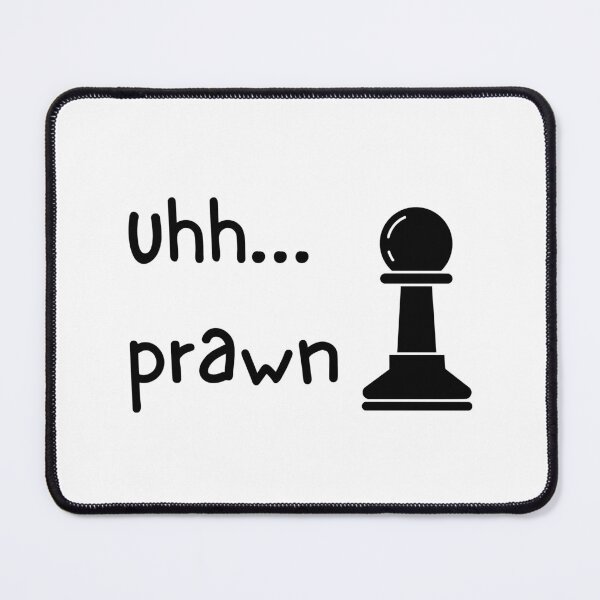 Item preview, Uhh Prawn BBC Ghosts Robin Chess Pawn Piece designed and sold by SmileyByLucy.