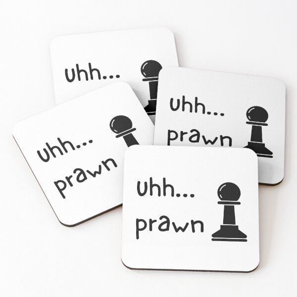 Item preview, Uhh Prawn BBC Ghosts Robin Chess Pawn Piece designed and sold by SmileyByLucy.