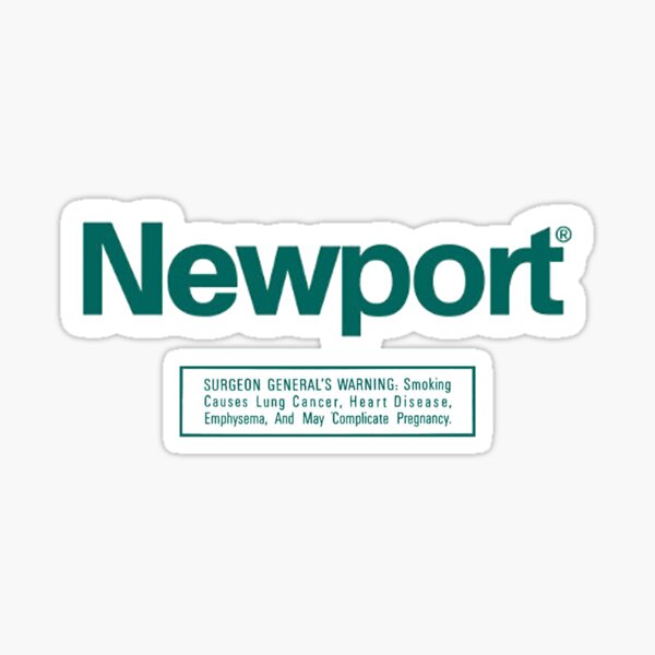newport cigarettes logo Newport Cigarettes Logo Merch & Gifts for Sale