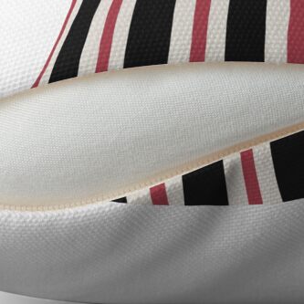 Alternate view of Burlesque Stripe Floor Pillow