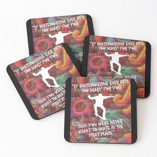 Item preview, Skateboard Graffiti with Quote designed and sold by Jenson Major.