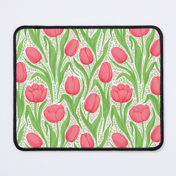 Item preview, Tulips in red and green designed and sold by Katerina Mitkova Kirilova.