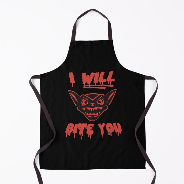 Item preview, I Will Bite You Angry Gremlin Vampire Horror Vector designed and sold by SubtleSplit.