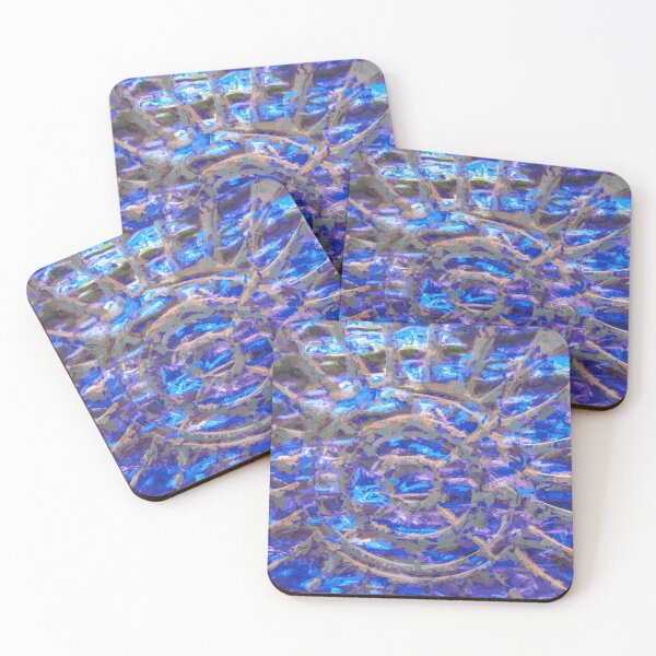 Item preview, Sun Disk Abstract in Blue designed and sold by bertsworks300.