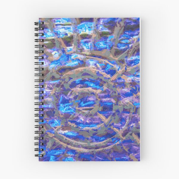 Item preview, Sun Disk Abstract in Blue designed and sold by bertsworks300.