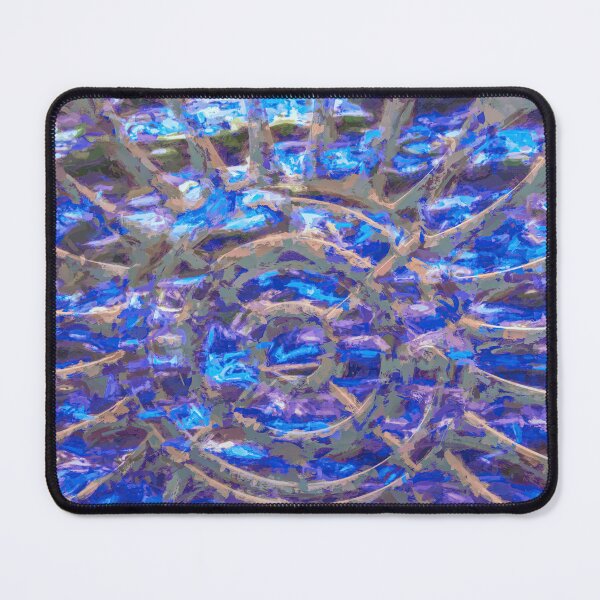 Item preview, Sun Disk Abstract in Blue designed and sold by bertsworks300.