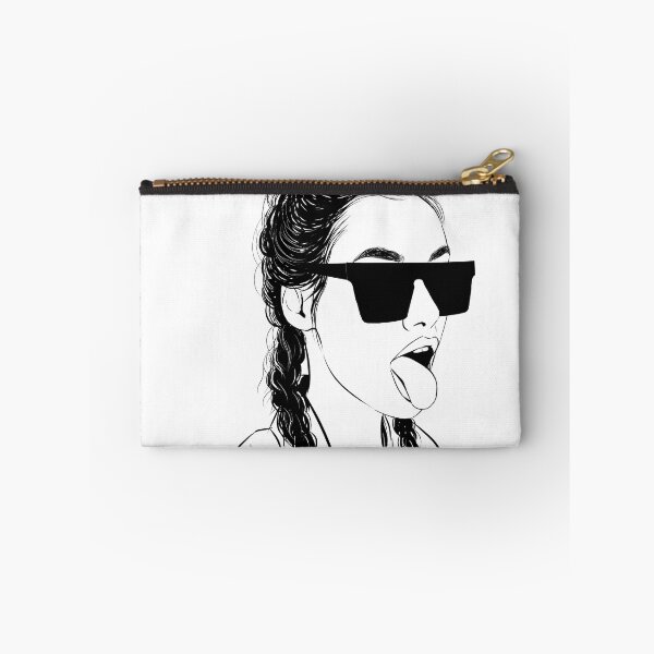 Item preview, Woman Sticking Her Tongue Out designed and sold by Levskaia.
