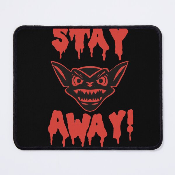 Item preview, Stay Away! Mean Gremlin Scary Vampire Bat Vector Horror designed and sold by SubtleSplit.