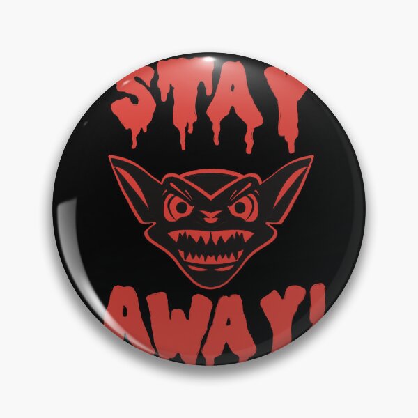 Item preview, Stay Away! Mean Gremlin Scary Vampire Bat Vector Horror designed and sold by SubtleSplit.