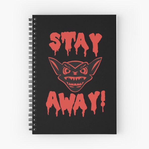Item preview, Stay Away! Mean Gremlin Scary Vampire Bat Vector Horror designed and sold by SubtleSplit.