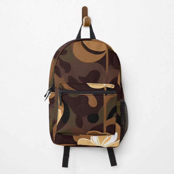 Item preview, Floral Camo pattern Brown designed and sold by Tshirtstory.