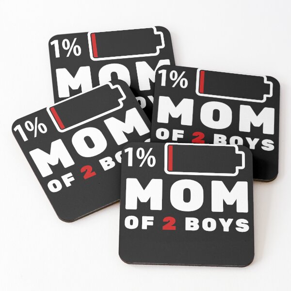 Artikelvorschau, Muttertagsgeschenke T-Shirt Mama von 2 Jungs entworfen und verkauft von Selooop.
