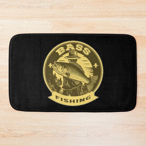 Item preview, Bass Fisherman - A Bass Fishing Design designed and sold by Mindful-Designs.