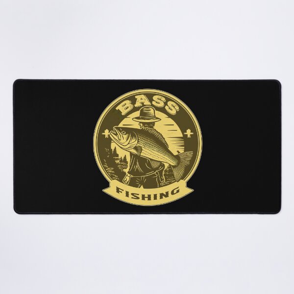 Item preview, Bass Fisherman - A Bass Fishing Design designed and sold by Mindful-Designs.