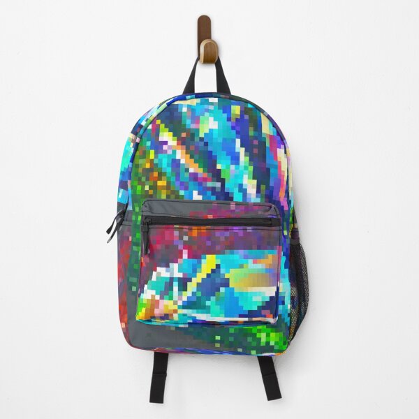 Item preview, Printed image of Rainbow diamond - pixel art designed and sold by JaReVa.