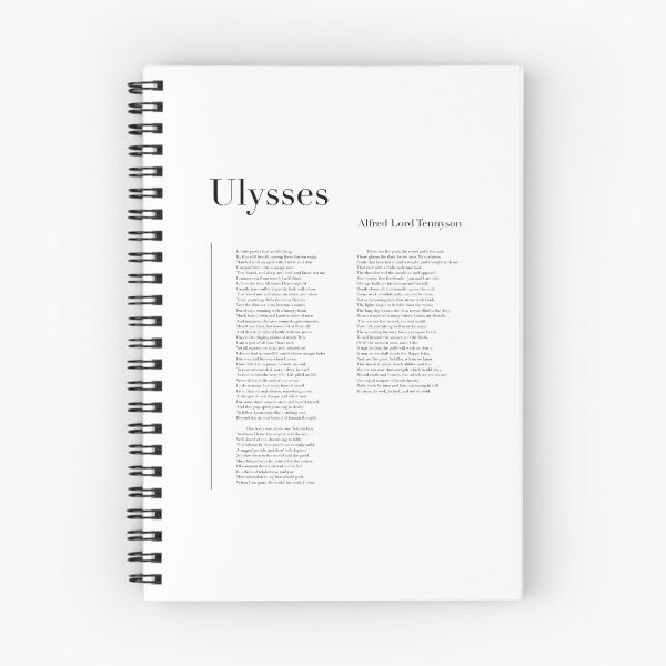 Item preview, Ulysses by Alfred Lord Tennyson designed and sold by wisemagpie.