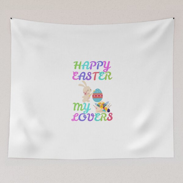 Item preview, happy easter bunny rabbit face funny easter day designed and sold by Doc500Club.