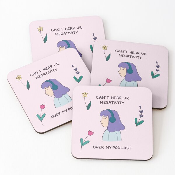 Item preview, Can’t hear your negativity over my podcast designed and sold by rainilyahead.