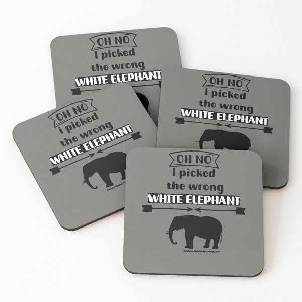 Item preview, OH no i picked the wrong white elephant ,Funny    designed and sold by ErricTshits.